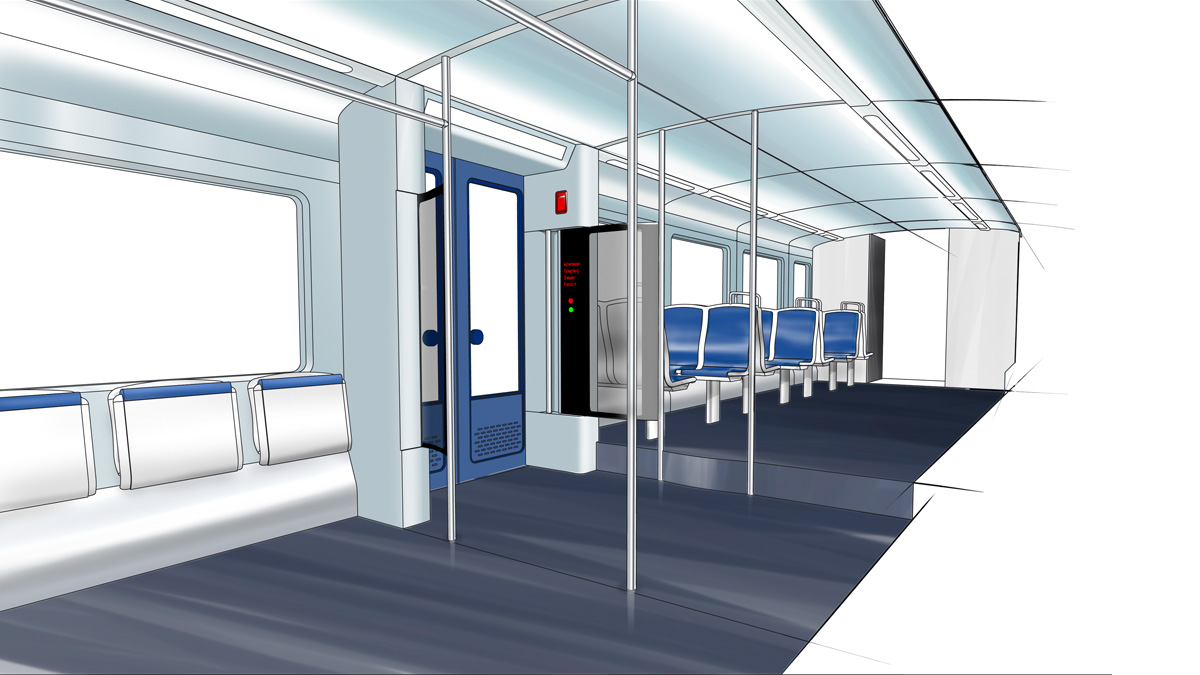 Protos Train Commuter Train Protos, FTD Fahrzeugtechnik Bahnen Dessau GmbH – IFS Design